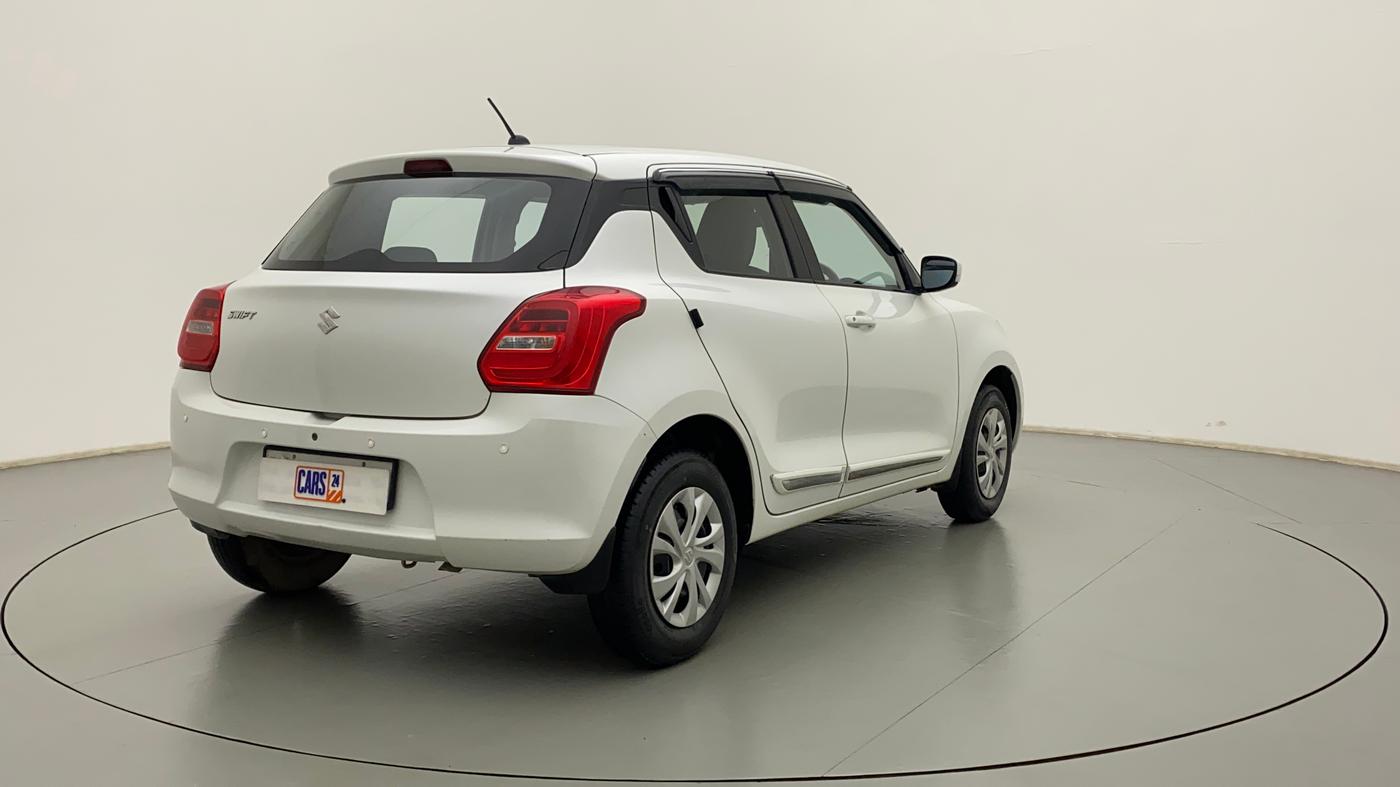2018 Maruti Swift VXI, Petrol, Manual, 35,200 km, Right Back Diagonal