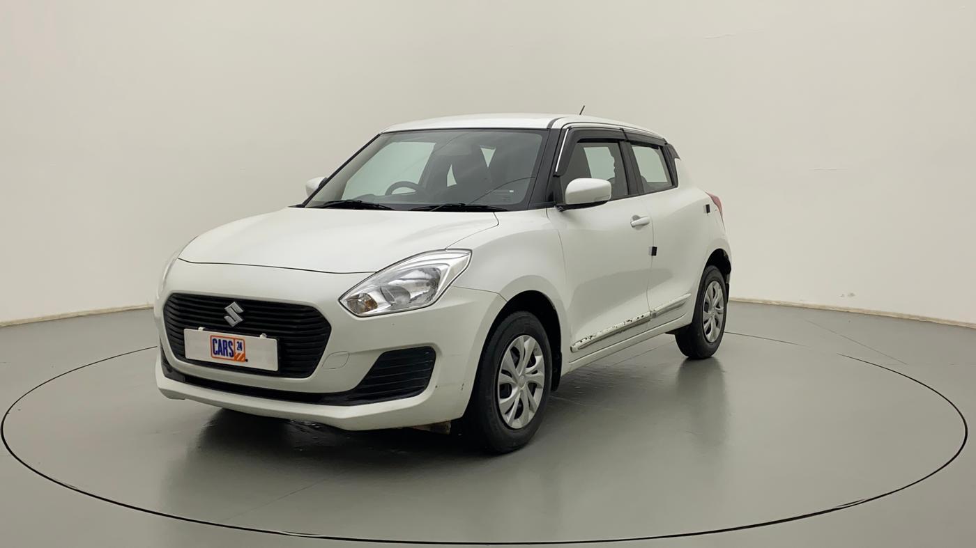 2018 Maruti Swift VXI, Petrol, Manual, 35,200 km, Left Front Diagonal