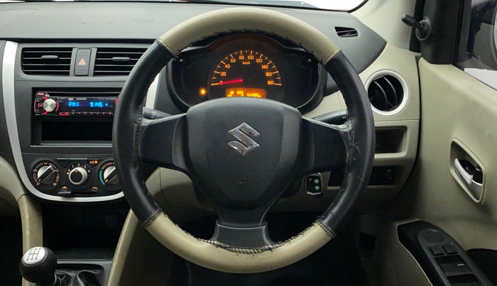2014 Maruti Celerio VXI, Petrol, Manual, 54,636 km, Steering Wheel Close Up