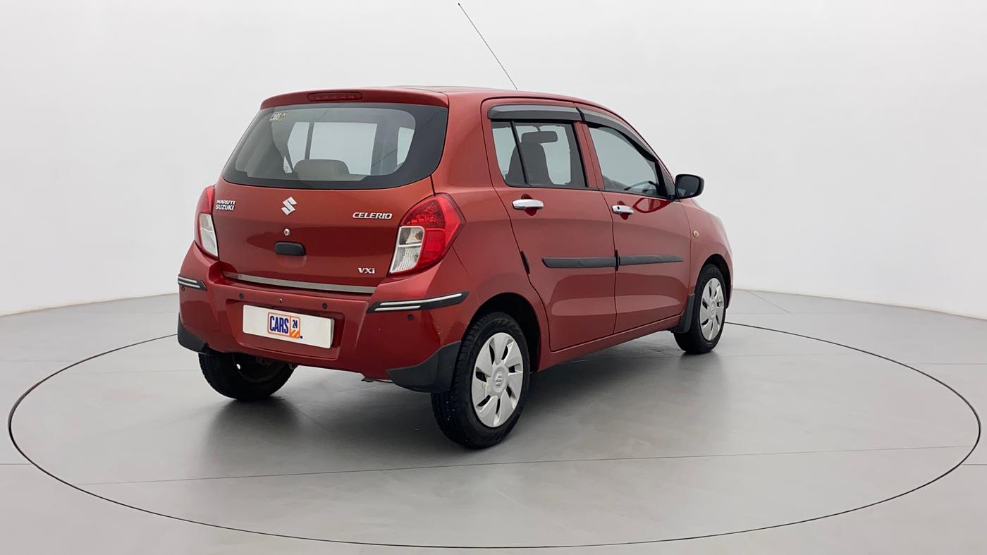 2014 Maruti Celerio VXI, Petrol, Manual, 54,636 km, Right Back Diagonal