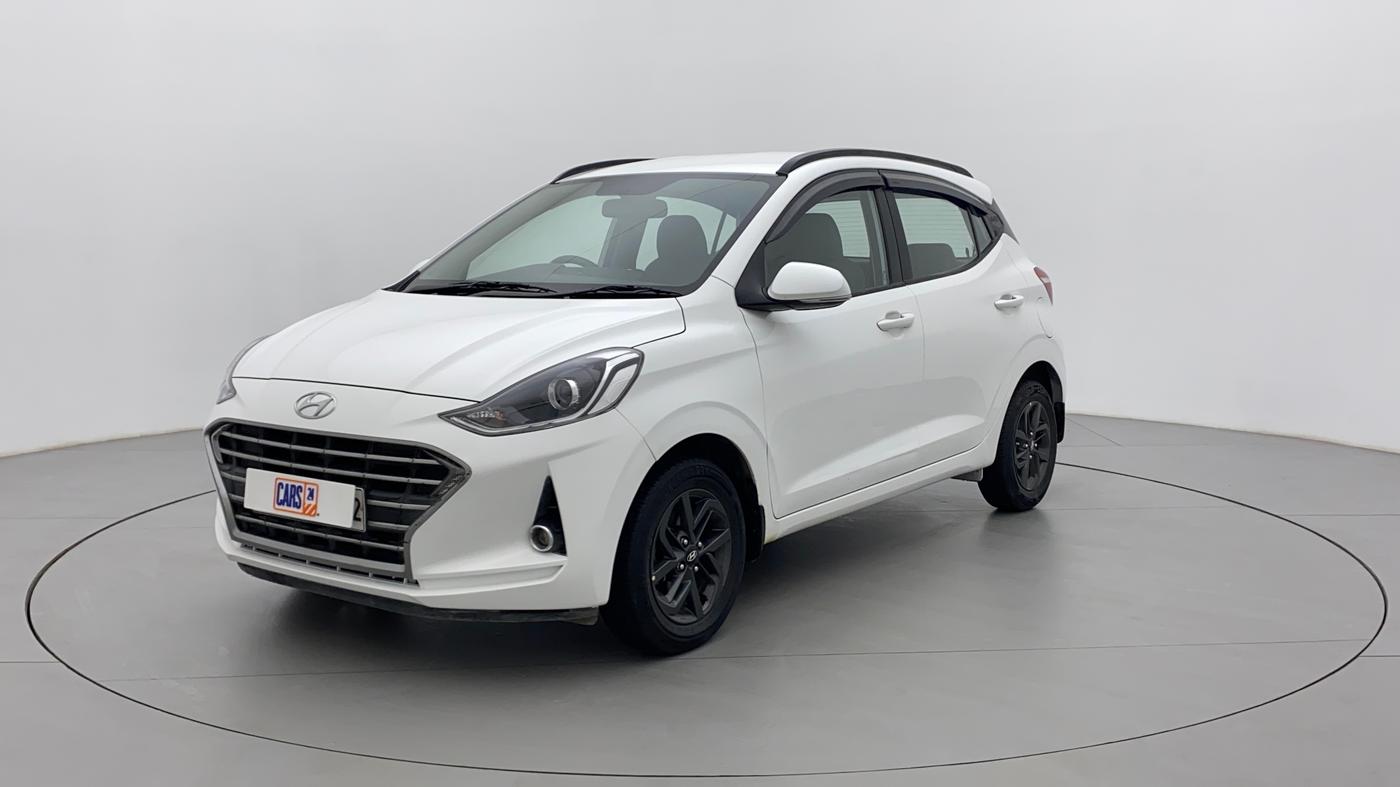 2019 Hyundai GRAND I10 NIOS SPORTZ AMT 1.2 KAPPA VTVT, Petrol, Automatic, 27,749 km, Left Front Diagonal