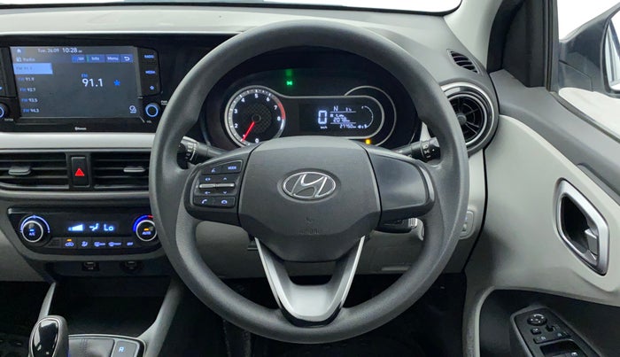 2019 Hyundai GRAND I10 NIOS SPORTZ AMT 1.2 KAPPA VTVT, Petrol, Automatic, 27,749 km, Steering Wheel Close Up