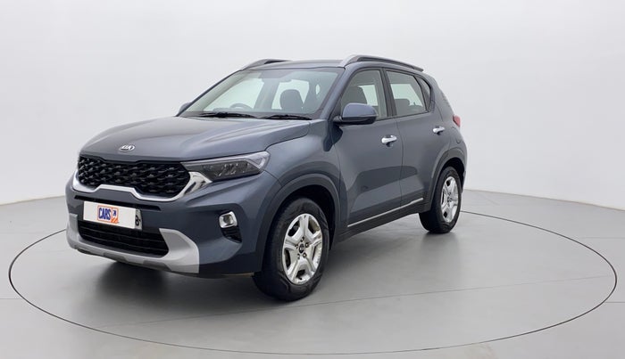 2020 KIA SONET HTX 1.0 IMT, Petrol, Manual, 49,218 km, Left Front Diagonal