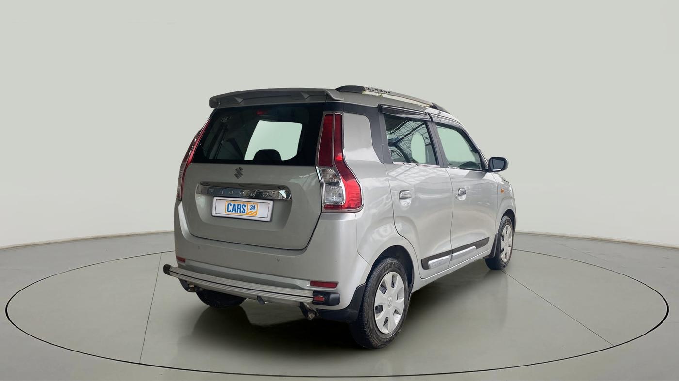 2021 Maruti New Wagon-R VXI 1.2, Petrol, Manual, 24,525 km, Right Back Diagonal