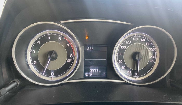 2019 Maruti Dzire VXI, Petrol, Manual, 18,278 km, Odometer Image