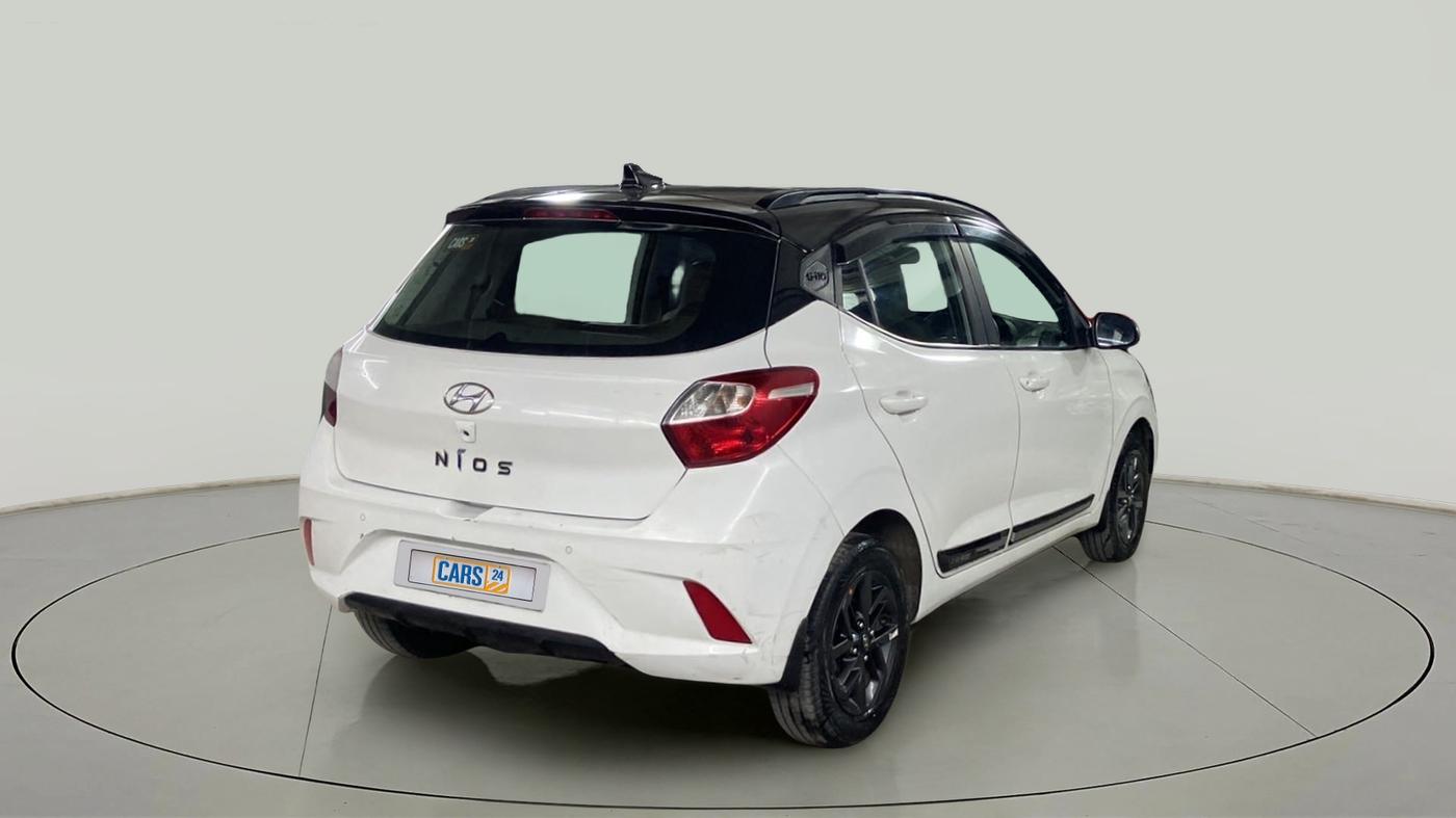 2021 Hyundai GRAND I10 NIOS SPORTZ 1.2 KAPPA VTVT CNG, CNG, Manual, 45,442 km, Right Back Diagonal