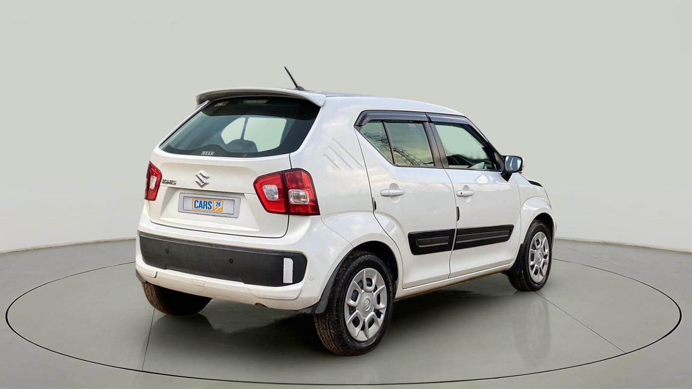 2019 Maruti IGNIS DELTA 1.2 AMT, Petrol, Automatic, 19,469 km, Right Back Diagonal