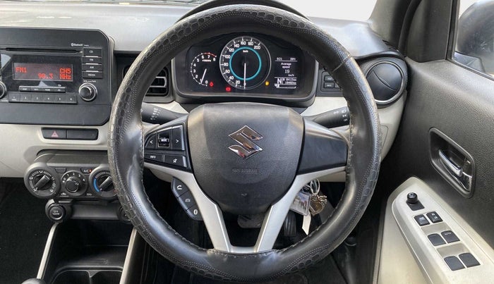 2019 Maruti IGNIS DELTA 1.2 AMT, Petrol, Automatic, 19,469 km, Steering Wheel Close Up