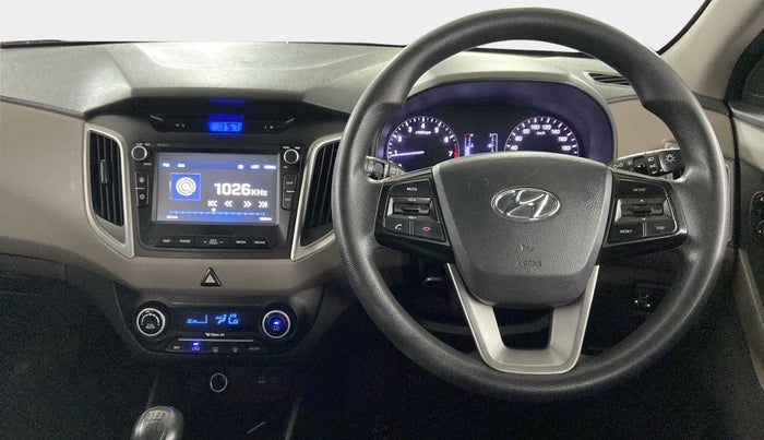 2017 Hyundai Creta SX PLUS 1.6 PETROL, CNG, Manual, 69,689 km, Steering Wheel Close Up