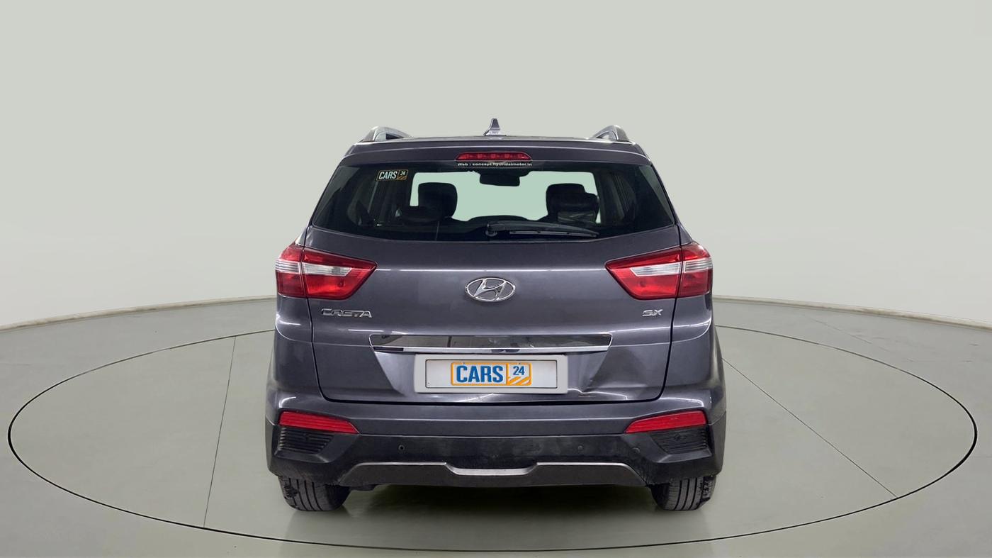 2017 Hyundai Creta SX PLUS 1.6 PETROL, CNG, Manual, 69,689 km, Back/Rear