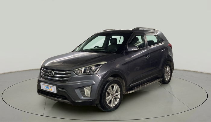 2017 Hyundai Creta SX PLUS 1.6 PETROL, CNG, Manual, 69,689 km, Left Front Diagonal