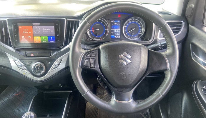 2019 Maruti Baleno ALPHA PETROL 1.2, Petrol, Manual, 22,507 km, Steering Wheel Close Up