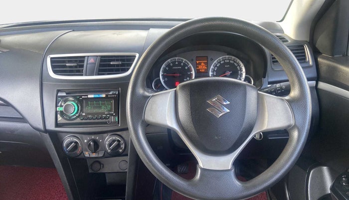2014 Maruti Swift VXI, Petrol, Manual, 52,311 km, Steering Wheel Close Up