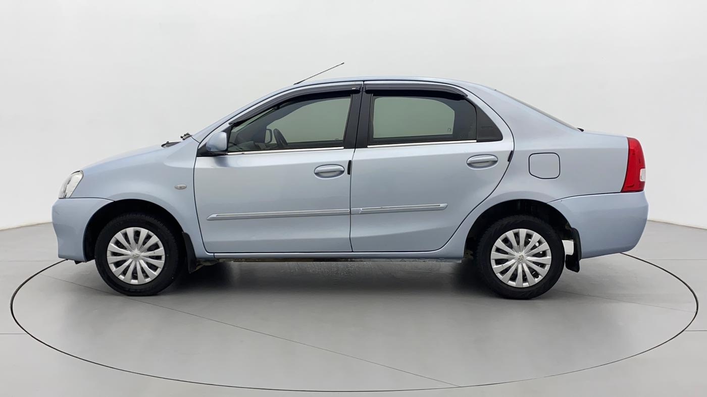 2012 Toyota Etios G, Petrol, Manual, 1,02,392 km, Left Side