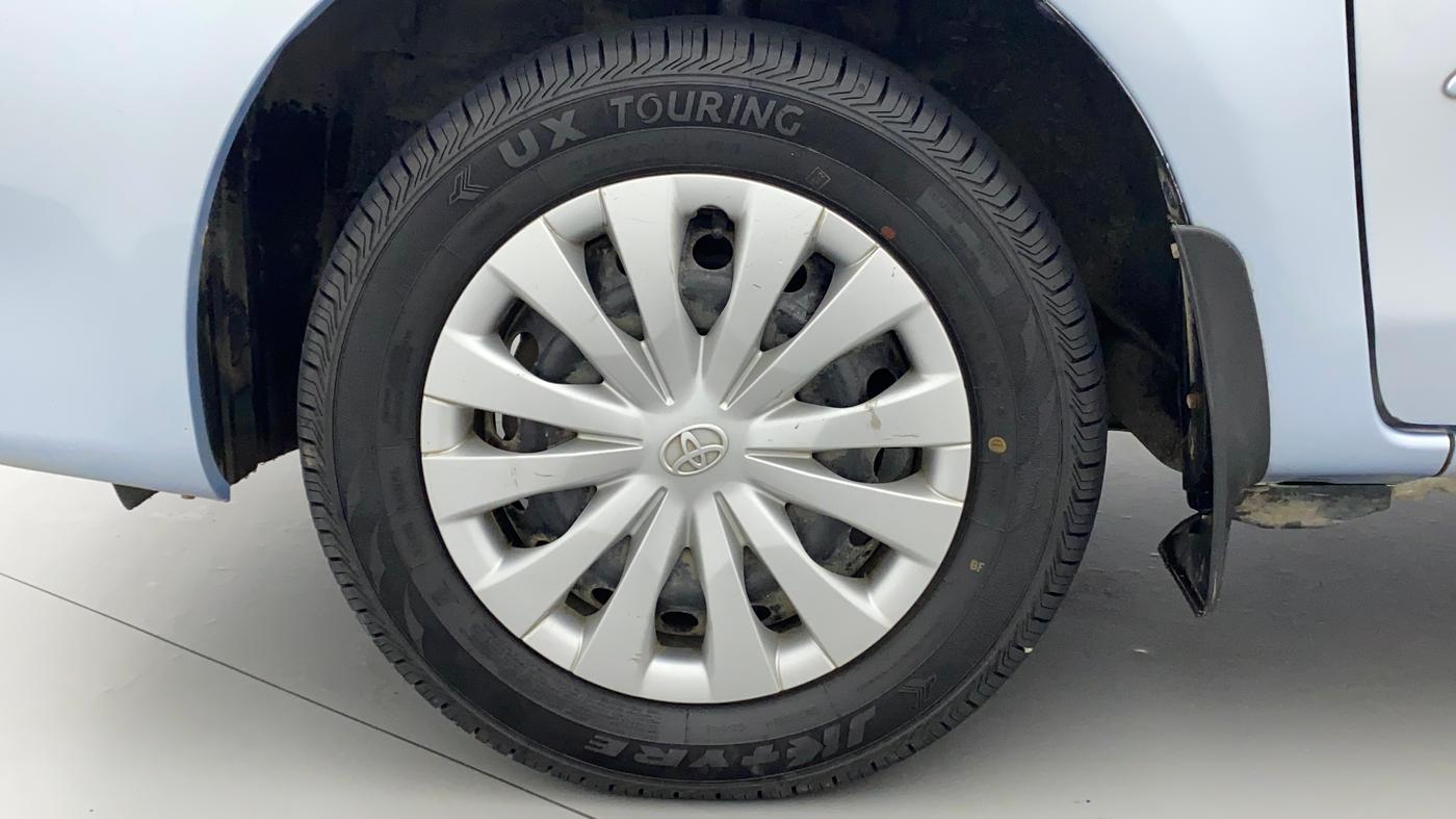 2012 Toyota Etios G, Petrol, Manual, 1,02,392 km, Left Front Wheel