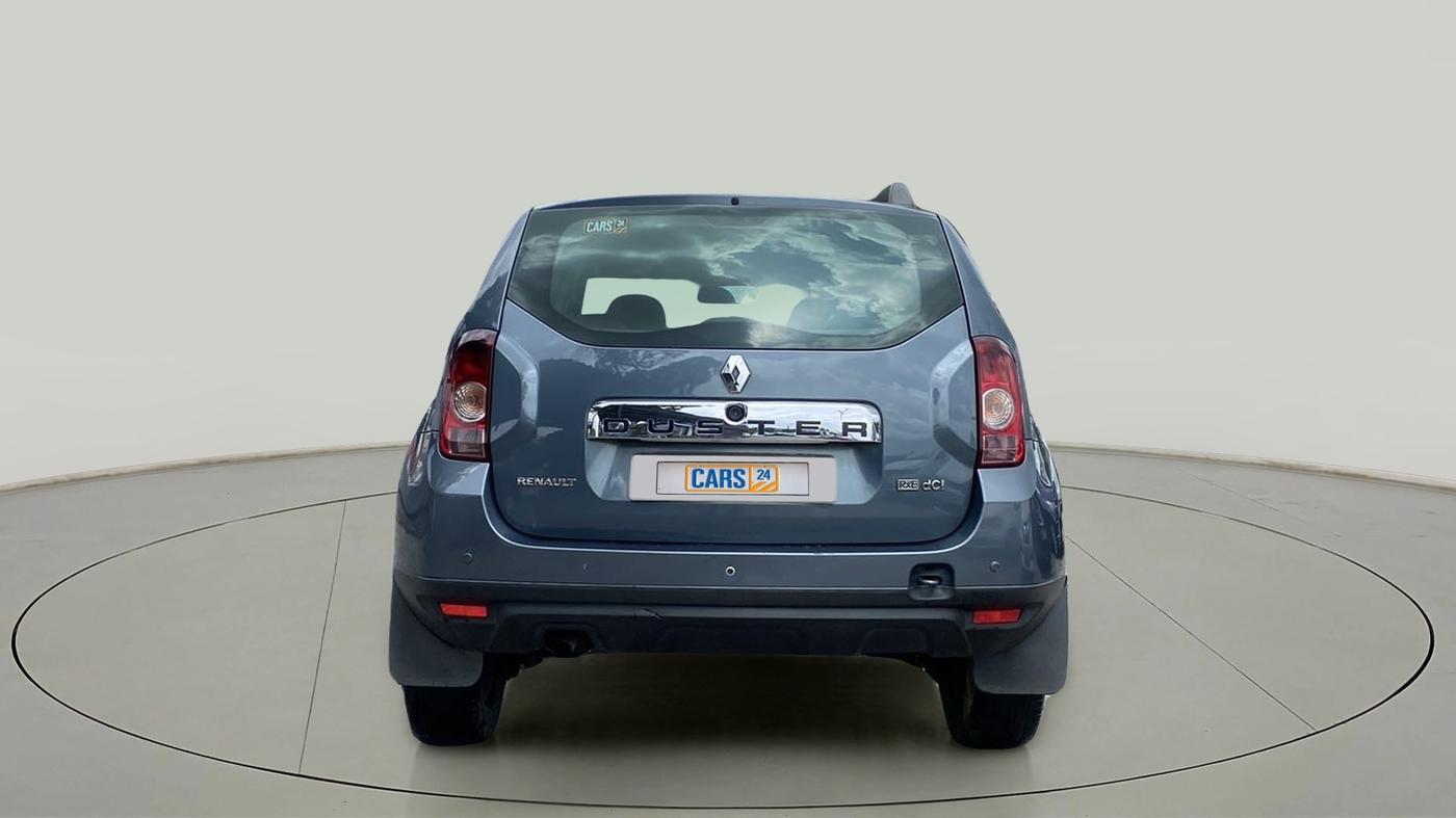 2014 Renault Duster 85 PS RXE DIESEL, Diesel, Manual, 1,23,236 km, Back/Rear