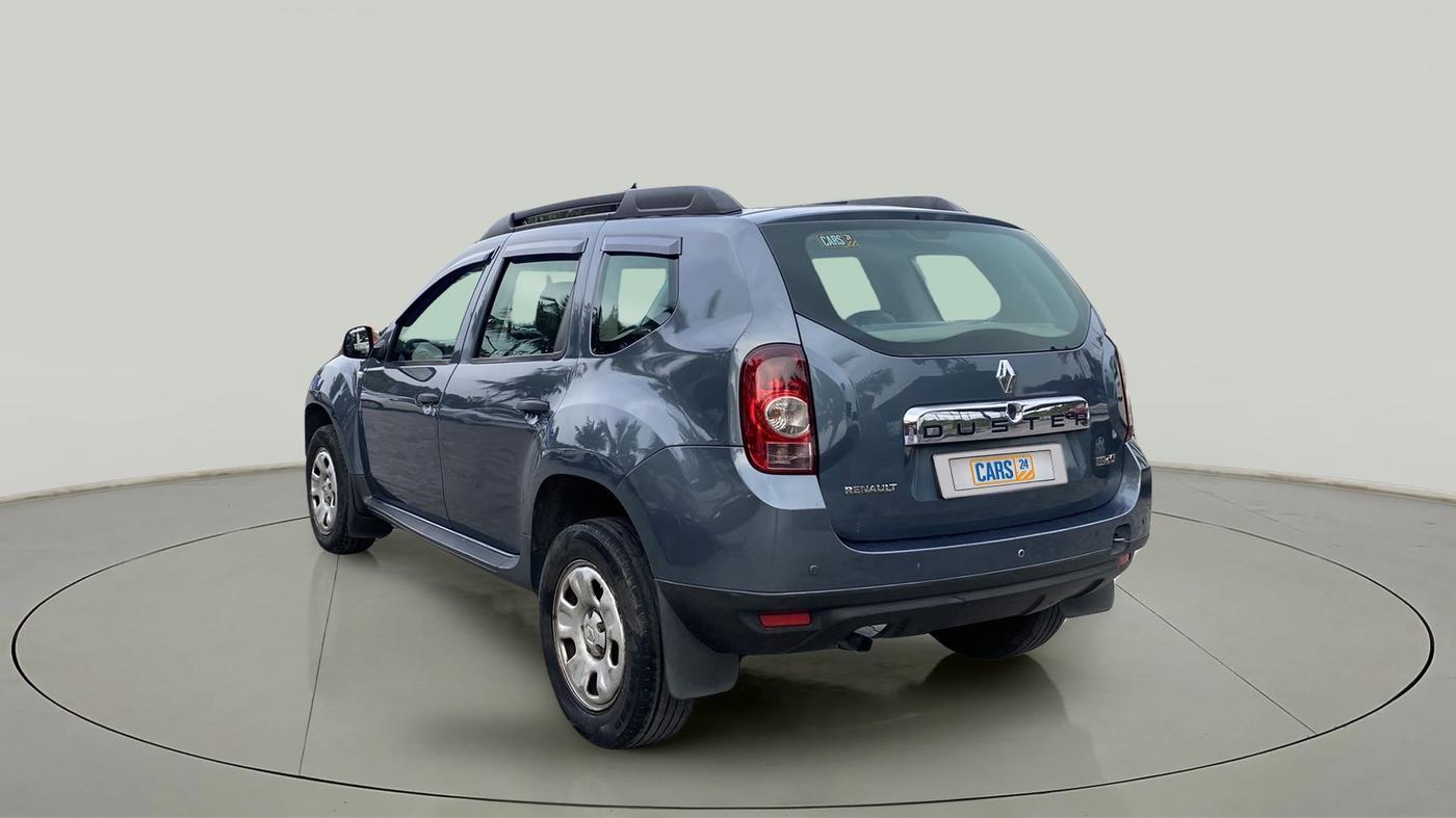 2014 Renault Duster 85 PS RXE DIESEL, Diesel, Manual, 1,23,236 km, Left Back Diagonal
