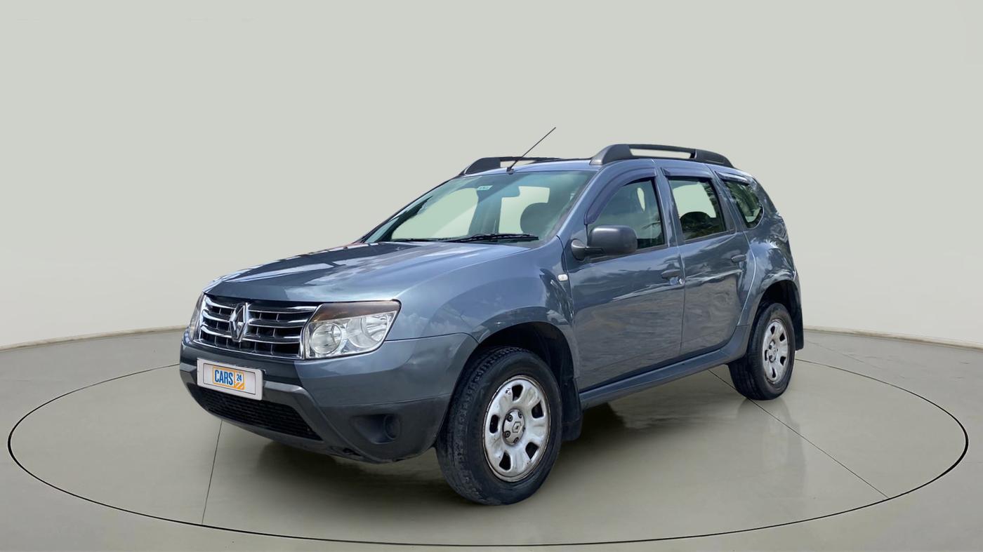 2014 Renault Duster 85 PS RXE DIESEL, Diesel, Manual, 1,23,236 km, Left Front Diagonal