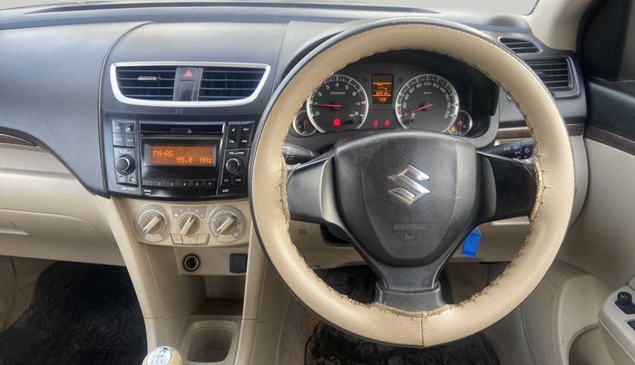 2016 Maruti Swift Dzire VXI, Petrol, Manual, 62,011 km, Steering Wheel Close Up