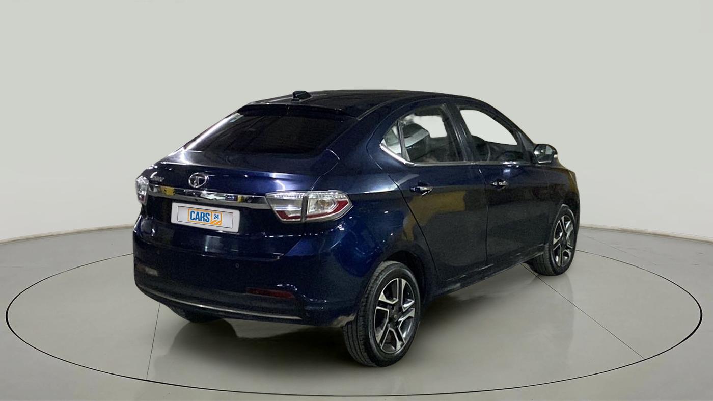 2020 Tata TIGOR XZA PLUS PETROL, Petrol, Automatic, 30,717 km, Right Back Diagonal