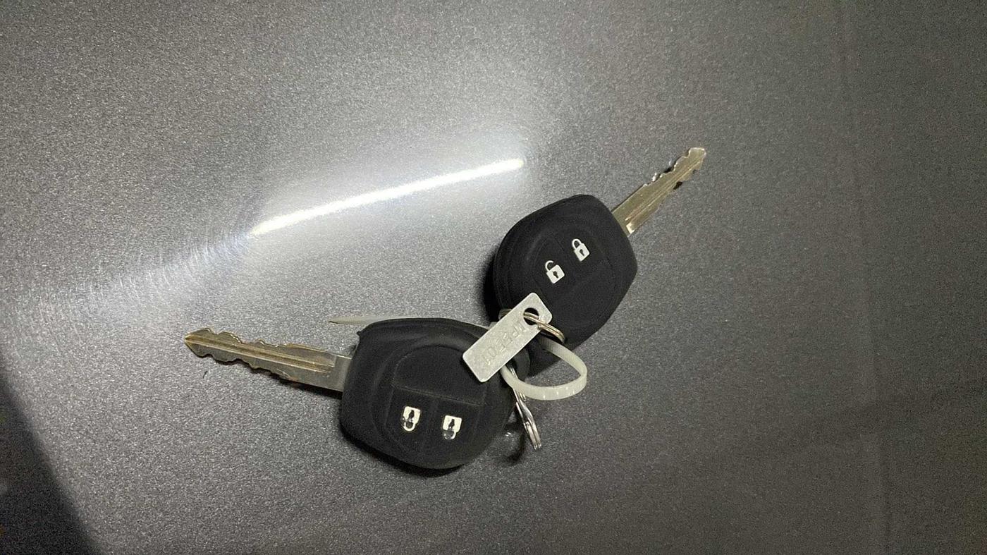 2018 Maruti Baleno DELTA PETROL 1.2, Petrol, Manual, 26,362 km, Key Close Up