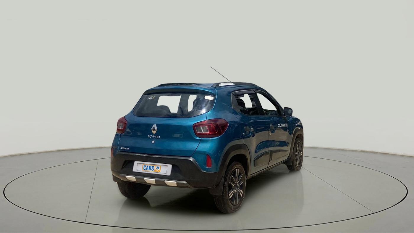 2022 Renault Kwid CLIMBER MT 1.0, Petrol, Manual, 7,600 km, Right Back Diagonal