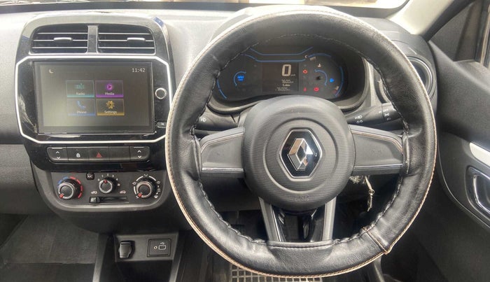 2022 Renault Kwid CLIMBER MT 1.0, Petrol, Manual, 7,600 km, Steering Wheel Close Up
