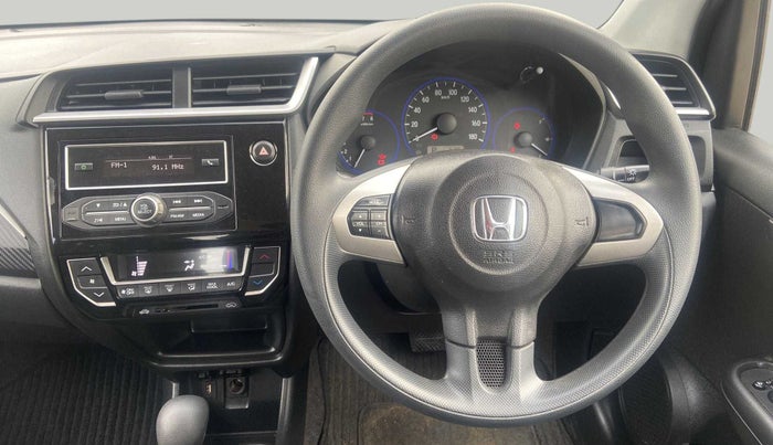 2017 Honda Brio VX AT, Petrol, Automatic, 19,807 km, Steering Wheel Close Up