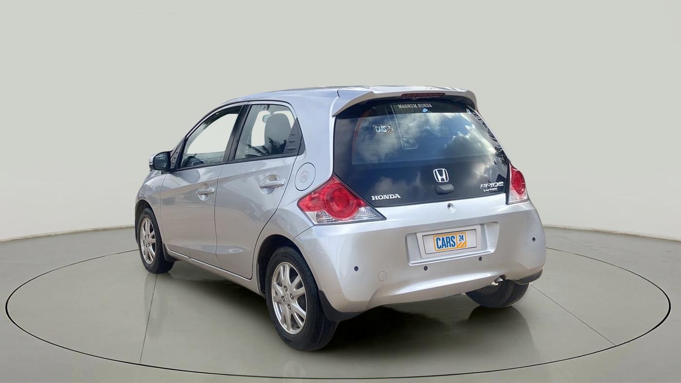 2017 Honda Brio VX AT, Petrol, Automatic, 19,807 km, Left Back Diagonal