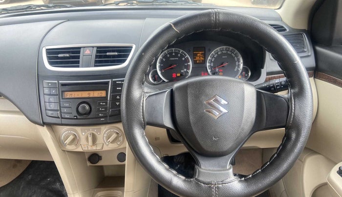 2014 Maruti Swift Dzire VXI, Petrol, Manual, 59,514 km, Steering Wheel Close Up