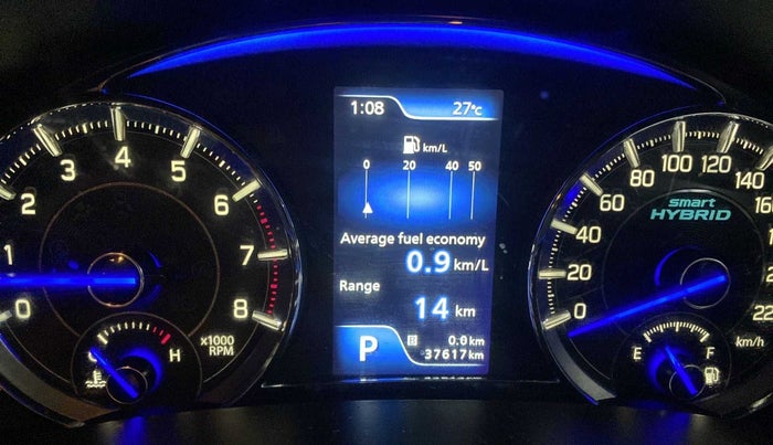2021 Maruti Ciaz ALPHA  AT 1.5 SHVS PETROL, Petrol, Automatic, 37,617 km, Odometer Image