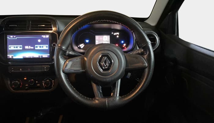 2022 Renault Kwid RXT 1.0 AMT, Petrol, Automatic, 5,840 km, Steering Wheel Close Up