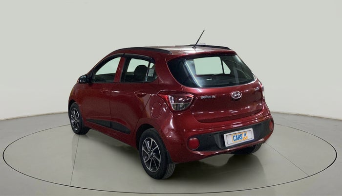 2018 Hyundai Grand i10 SPORTZ (O) AT 1.2 KAPPA VTVT, Petrol, Automatic, 23,569 km, Left Back Diagonal