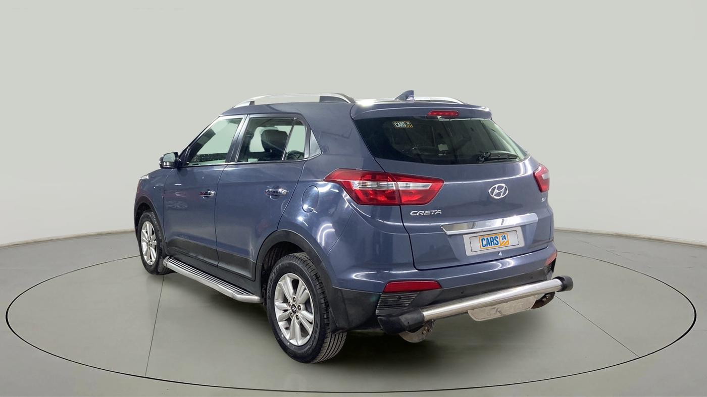 2016 Hyundai Creta SX PLUS 1.6 PETROL, Petrol, Manual, 43,342 km, Left Back Diagonal
