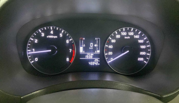 2016 Hyundai Creta SX PLUS 1.6 PETROL, Petrol, Manual, 43,342 km, Odometer Image