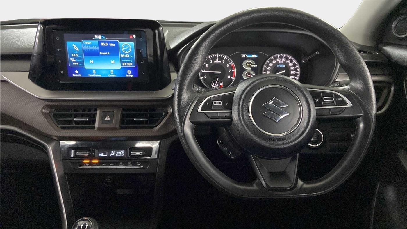 2023 Maruti BREZZA ZXI SMART HYBRID , Petrol, Manual, 12,072 km, Steering Wheel Close Up