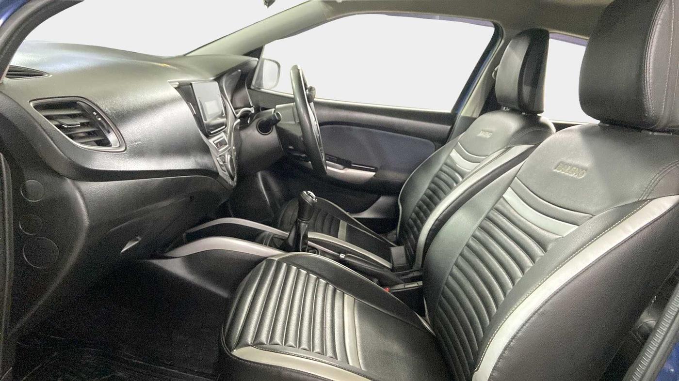 2020 Maruti Baleno DELTA PETROL 1.2, Petrol, Manual, 13,058 km, Right Side Front Door Cabin