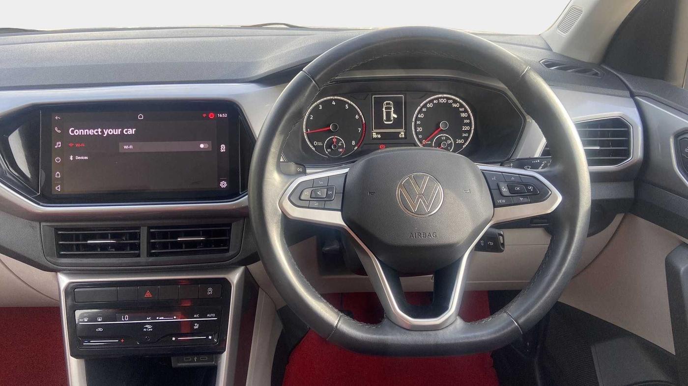 2021 Volkswagen TAIGUN GT 1.5 TSI MT, Petrol, Manual, 9,915 km, Steering Wheel Close Up