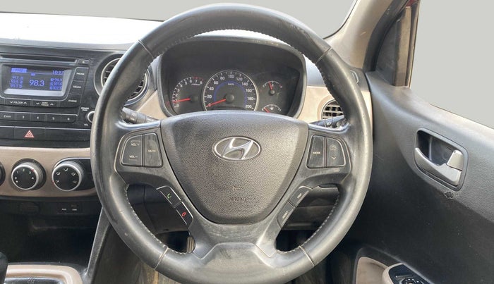 2014 Hyundai Grand i10 ASTA 1.2 KAPPA VTVT, Petrol, Manual, 45,460 km, Steering Wheel Close Up