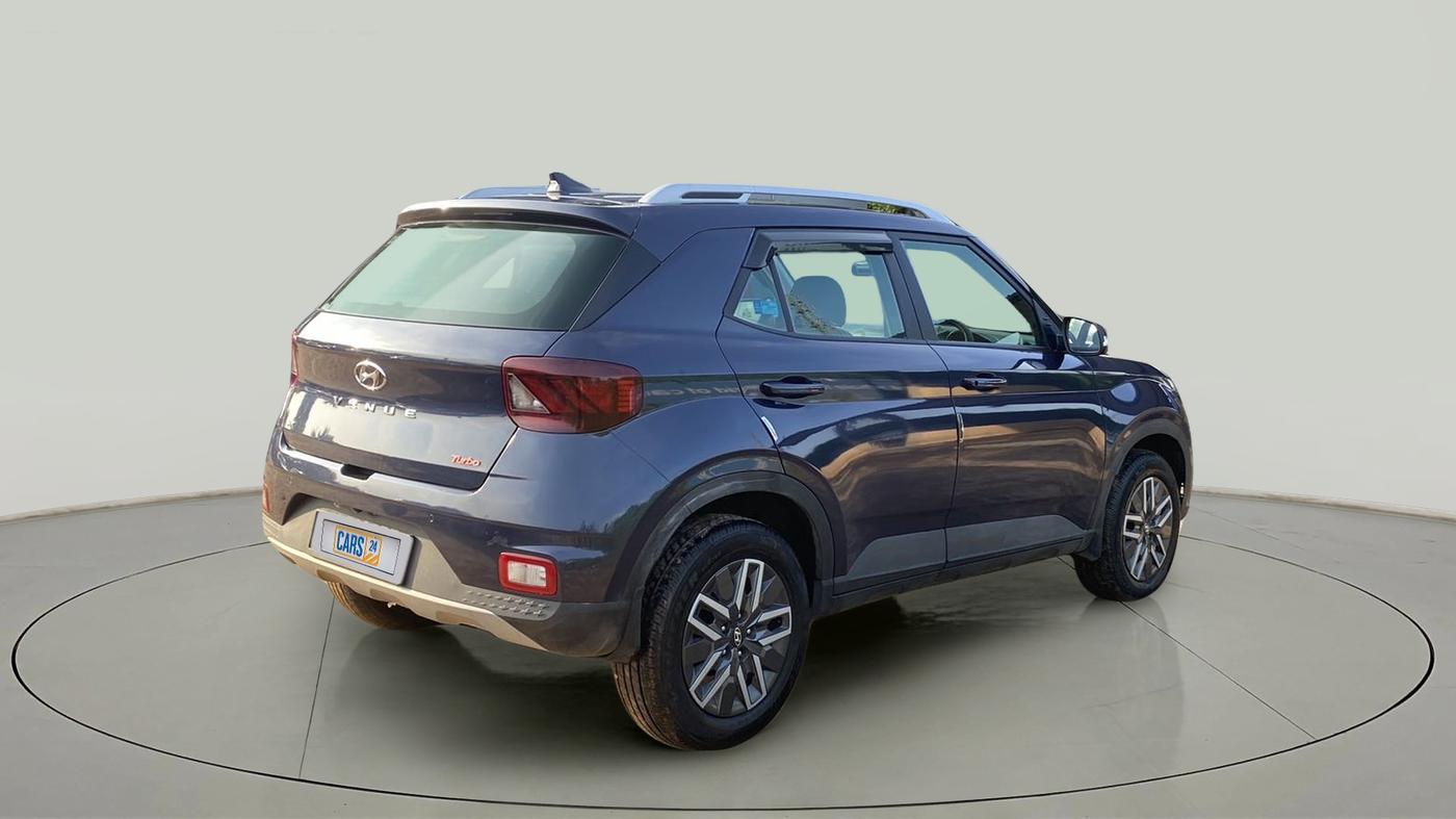 2022 Hyundai VENUE SX 1.0 TURBO, Petrol, Manual, 4,068 km, Right Back Diagonal