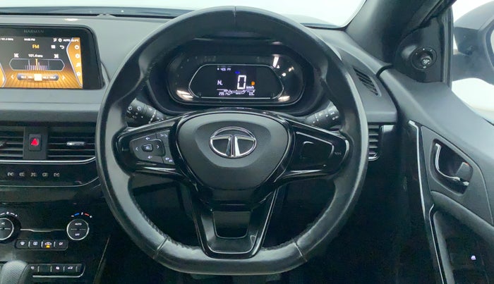 2021 Tata NEXON XZA PLUS DIESEL DARK EDITION, Diesel, Automatic, 29,907 km, Steering Wheel Close Up