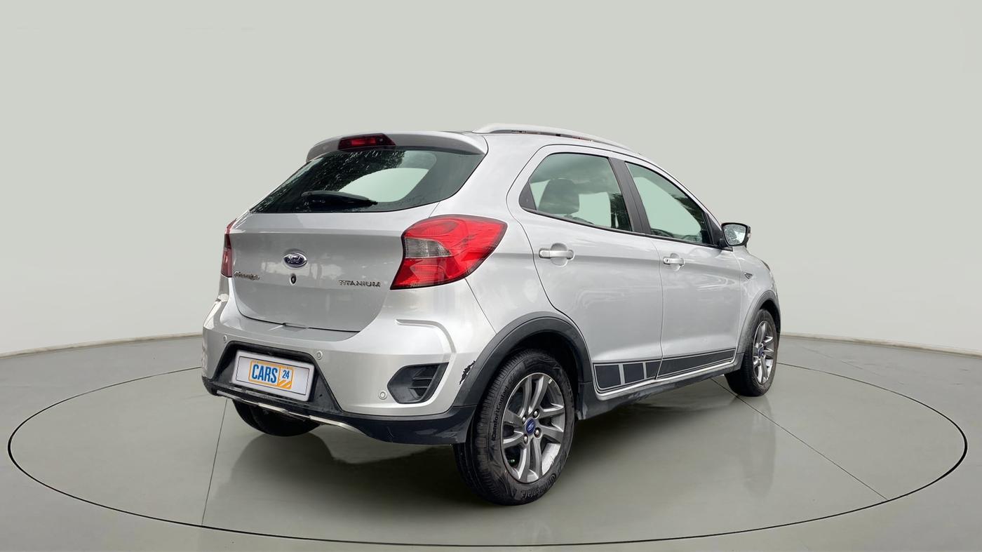 2018 Ford FREESTYLE TITANIUM PLUS 1.2 PETROL, Petrol, Manual, 68,737 km, Right Back Diagonal