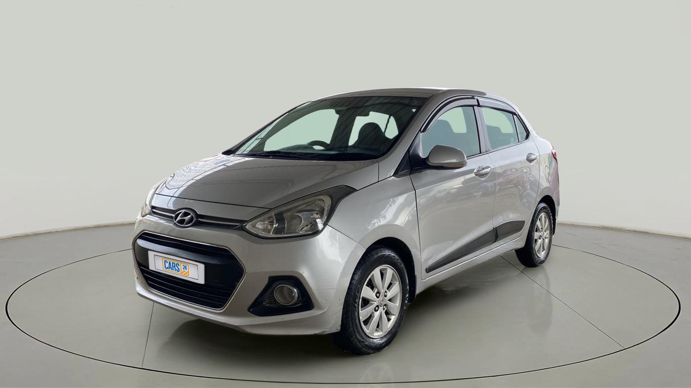 2014 Hyundai Xcent S 1.1 CRDI (O), Diesel, Manual, 1,12,733 km, Left Front Diagonal