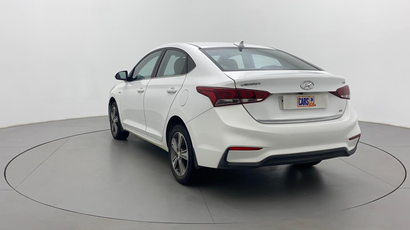 2018 Hyundai Verna 1.6 CRDI SX + AT, Diesel, Automatic, 62,553 km, Left Back Diagonal
