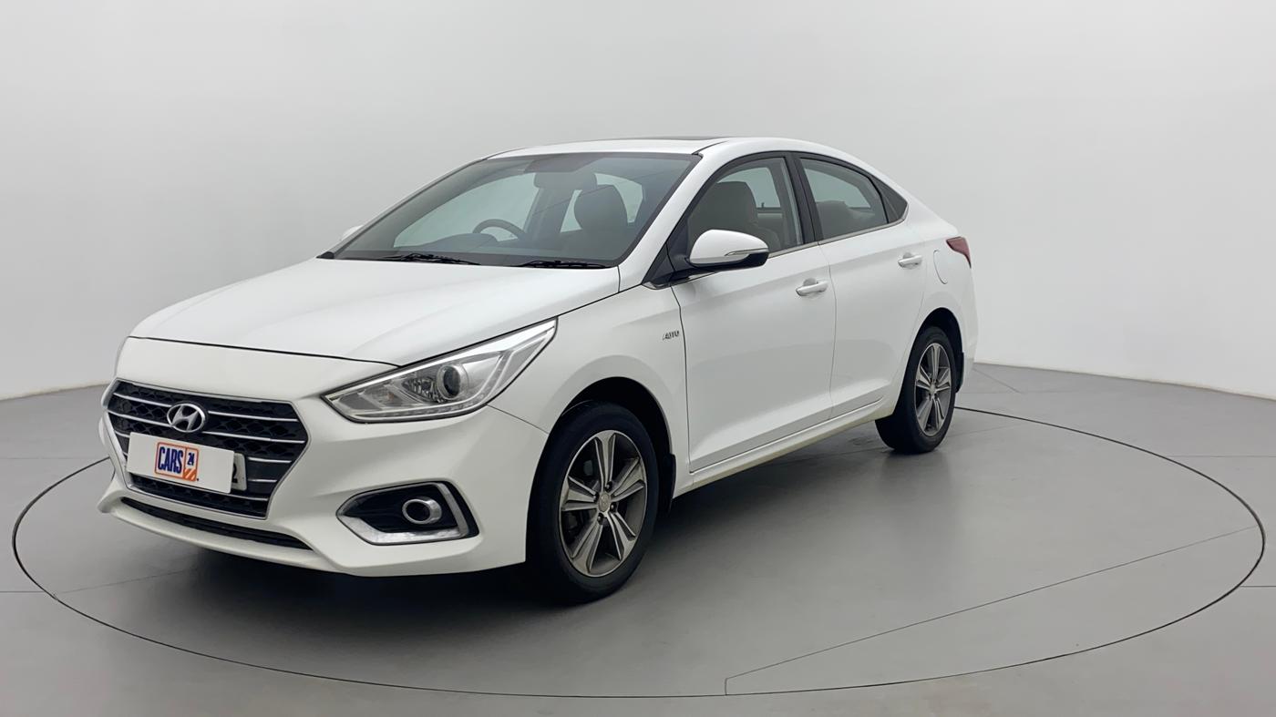 2018 Hyundai Verna 1.6 CRDI SX + AT, Diesel, Automatic, 62,553 km, Left Front Diagonal