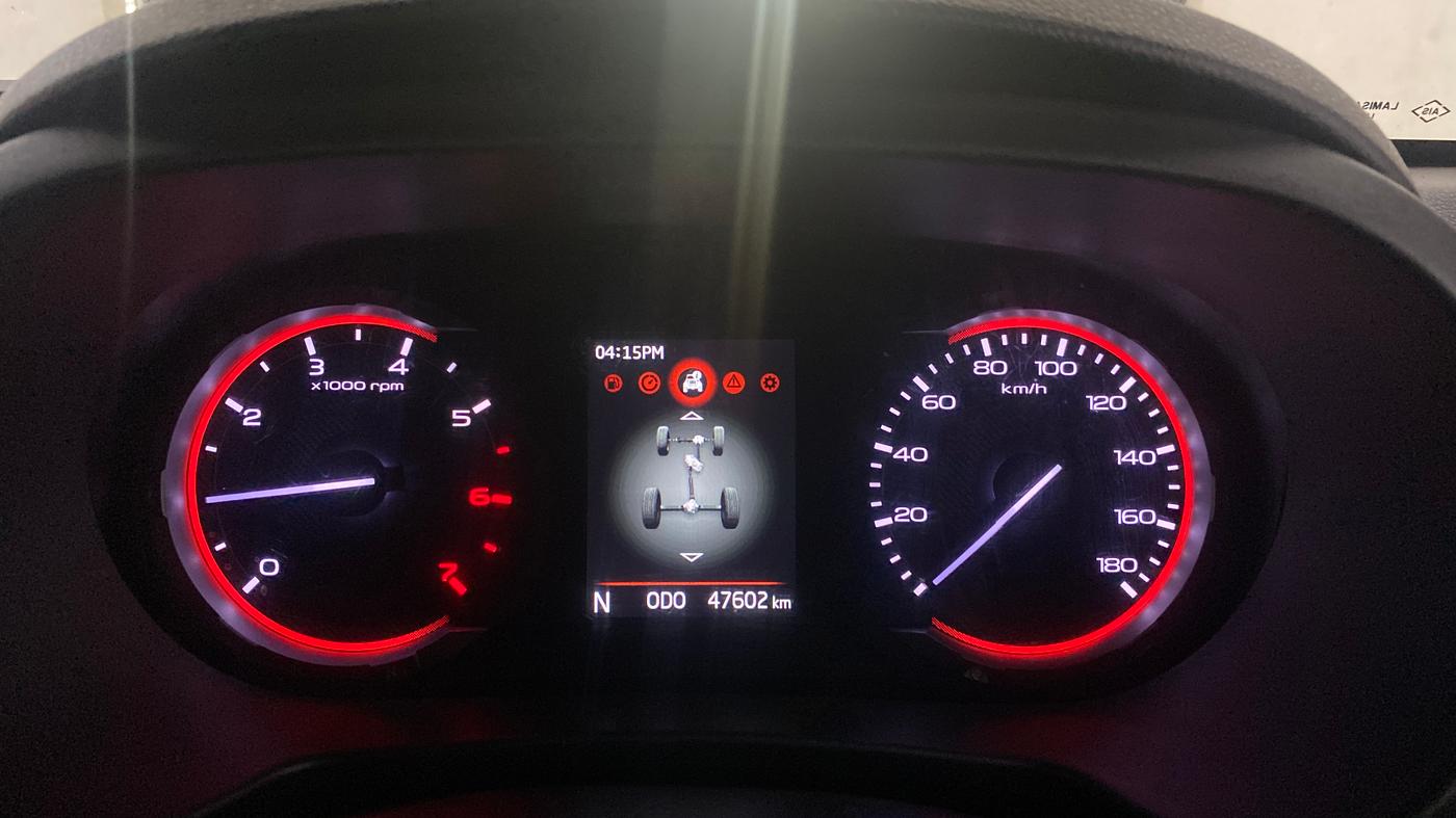 2022 Mahindra Thar LX HT PETROL 4WD MT, Petrol, Manual, 47,601 km, Odometer Image