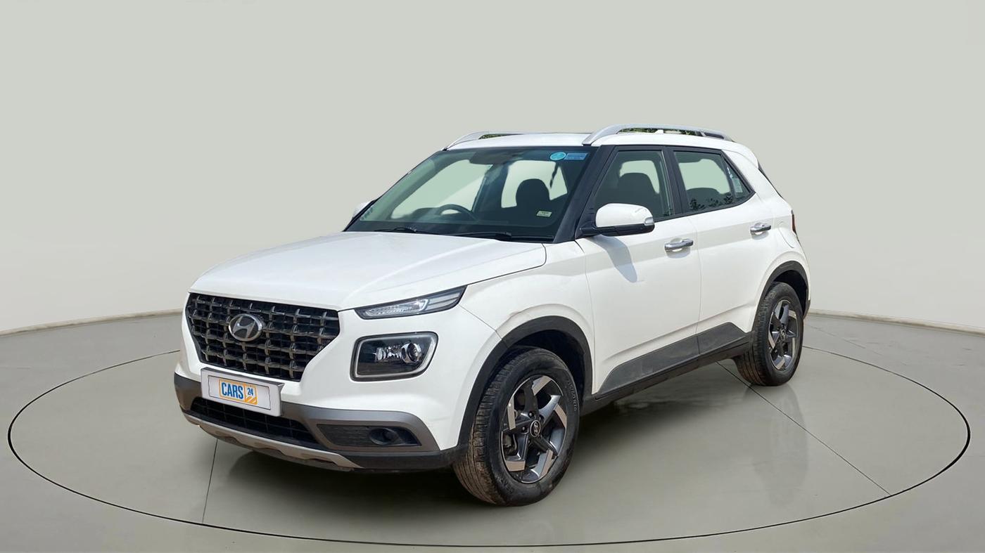 2019 Hyundai VENUE SX PLUS 1.0 TURBO DCT, Petrol, Automatic, 32,153 km, Left Front Diagonal
