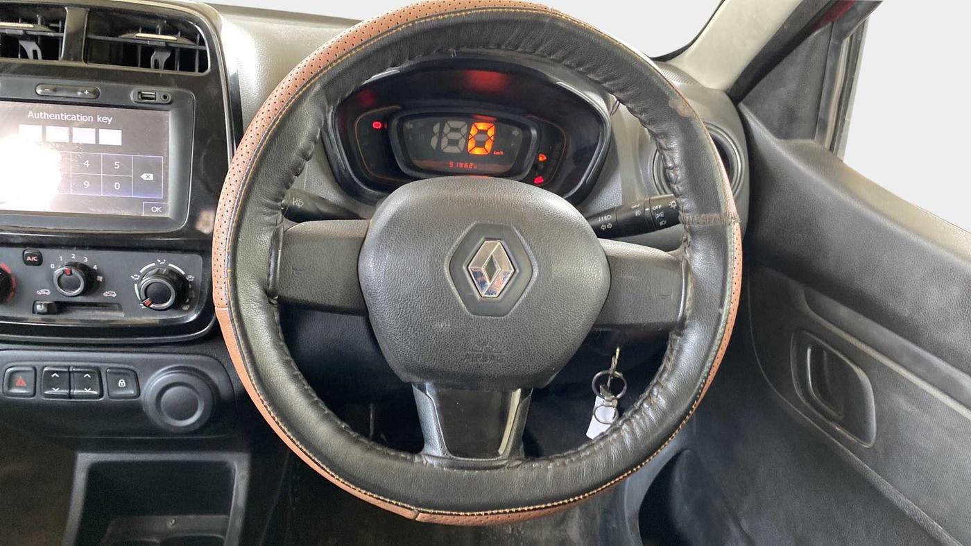 2018 Renault Kwid RXT 1.0 (O), Petrol, Manual, 51,931 km, Steering Wheel Close Up