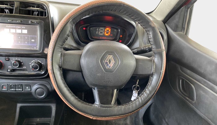 2018 Renault Kwid RXT 1.0 (O), Petrol, Manual, 51,931 km, Steering Wheel Close Up