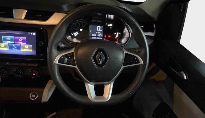 2021 Renault TRIBER RXZ AMT, Petrol, Automatic, 10,795 km, Steering Wheel Close Up